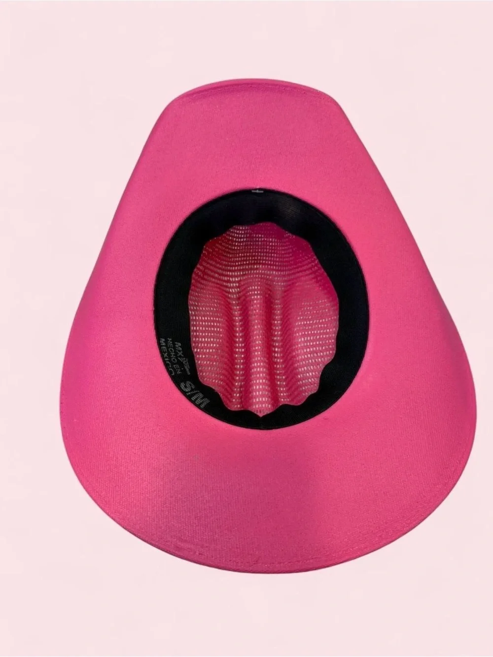 Girls Hot Pink Western Hat
